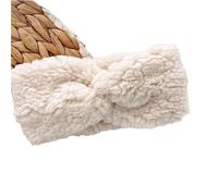 Bandeau Oreille Femme Winter Headband For Mother Hair Accessories Fabric Head Wrap Soft Twist Knot Turban Ear Warmer Vintage Bands(Beige)