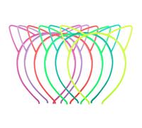 Bandeau Oreilles De Chat À Paillettes, Bandeau De Noël Lumineux, Coloré, Léger, Accessoires Pour Filles Et Femmes, Bandeau C