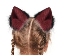 Bandeau oreilles de chat - Accessoire de cheveux en peluche - Bandeau léger et doux pour cosplay, performance et tenue de fête - Bandeau mignon et moelleux - Oreilles de chat innovantes