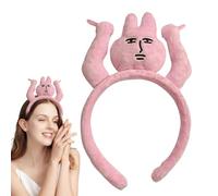 Bandeau oreilles de lapin | Bandeau de maquillage en peluche doux et mignon pour douche, spa, yoga, lavage du visage, cosplay, fêtes costumées, rassemblements, accessoires photo.