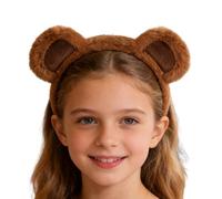 Bandeau Oreilles D'ours - Bandeau De Cosplay En Forme D'ours De Dessin Animé En Peluche, Accessoire De Cheveux D'oreille D'animal Doux, Accessoire De Costume Élégant | Parfait Pour Une Séance Photo, L