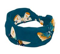 Bandeau papillon pour femme, tendance, antidérapant, nœud croisé, large bandeau pour entraînement, sport, yoga