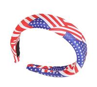 Bandeau patriotique bandeau drapeau américain bandeau pour cheveux du jour de l'indépendance pour cheveux avec drapeau américain | Serre-tête antidérapant avec bande pour cheveux