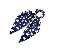 Bandeau patriotique décontracté sport bandeau | Nœuds pour cheveux rouges, blancs et bleus pour petite amie, mère, épouse, jour de l'indépendance, vacances, fête