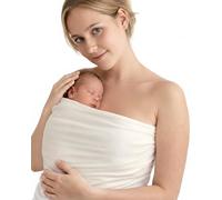 Bandeau Peau à Peau pour Nouveau-Nés - Support Kangourou - Qualité Bio, Couleur Beige, Taille M