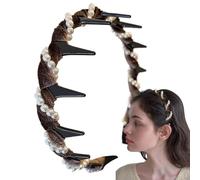 Bandeau perlé, bandeau de perles pour femmes,Broupe de cheveux vague - ACCESSIONNANTS DE CHEUR-SLOP LES CHEUR