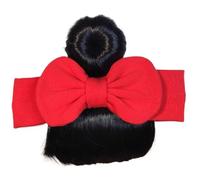 Bandeau Perruque à Franges pour Bébé Perruque Frange Coiffure à Noeud Pour