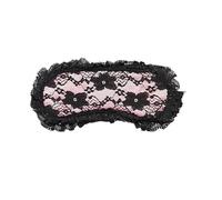 Bandeau Personnalisé Personnalisez Votre Nom/Texte Masque Pour Les Yeux En Dentelle Sexy Pour Les Jeux De Contention Du Couvre-Yeux Les Rendez-Vous Galants Les Jeux De Rôle En Couple Rose