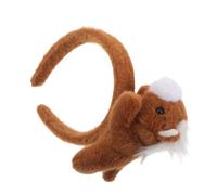 Bandeau Petit Cheval en Peluche Marron pour Nouvel An 2026