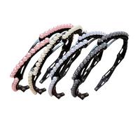 Bandeau pliant, bandeau rétractable - Maquillage Mode Bandeau,Bandeau de poche rétractable, cerceau de cheveux Portable sans glissement, bandeau de lavage de maquillage pour femmes et filles