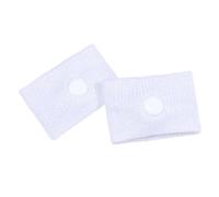 Bandeau Poignet Sport Lot de 2 Bracelets sécurité for Le Sport(White)