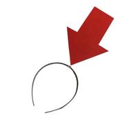 Bandeau point d’exclamation - Bandeau à pointe de flèche 12x13cm, adoption généralisée | Accessoires de cheveux élastiques de nouveauté avec facilité, bandeaux de cheveux drôles pour accessoires de ca