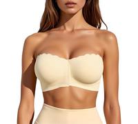Bandeau Poitrine Bretelles Transparentes Soutien Gorge Avec Armature Bra Top Post Operatoire Sans Bretelle Fermeture Devant Transparent Tombante Push Up Running Coussinets Soutien-Gorge Et Volumateurs
