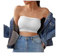 Bandeau Poitrine Soutien Gorge Grande Taille Cache Teton Baleine Brassiere Maintien Fort Bretelles Amovibles Bretelle Transparente Vetement Femme Coque De Sport Soutiens-Gorge Classiques Faux Seins Se