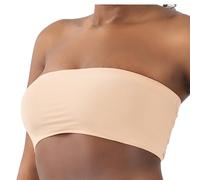 Bandeau Poitrine Soutien Gorge Push Up sans Armature Body Dos Nu Invisible Post Operatoire Bretelle Grande Taille Transparente Faux Seins Bra Top Mode Vetement Bretelles Dos-Nu Cache Coeur De Sport