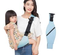 Bandeau porte-bébé latéral, bande enveloppante d'épaule, respirant doux ergonomique pour l'allaitement, la randonnée et les voyages en plein air