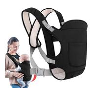 Bandeau porte-bébé réglable - Porte-bébé ergonomique route - Porte-bébé sécurisé multi-positions avec boucles réglables et tissu respirant pour porter le bébé au quotidien et