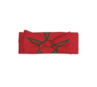 Bandeau pour bébé avec motif drapeau du Maroc - Doux et extensible - Pour bébé de 0 à 6 mois | Doux pour les peaux sensibles. Design mignon. Parfait pour les nouvelles mamans.