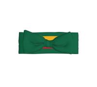 Bandeau pour bébé avec nœud Motif drapeau de la Lituanie 0-6 mois | Doux pour les peaux sensibles. Design mignon. Parfait pour les nouvelles mamans.