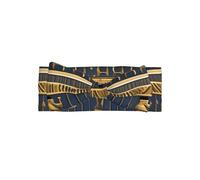Bandeau pour bébé avec nœud pharaonique égyptien, motif fresques pharaoniques de 0 à 6 mois, doux et extensible, cadeau de naissance