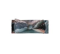 Bandeau pour bébé fille avec motif requin blanc dans l'océan, doux, extensible, accessoire pour cheveux pour bébé de 0 à 6 mois