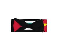 Bandeau pour bébé fille imprimé drapeau du Mozambique, doux, extensible, joli nœud papillon accessoire pour cheveux pour bébé de 0 à 6 mois