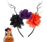 Bandeau pour cheveux effrayants - Bandeaux pour Halloween Horreur, bandeau pour costume d'Halloween pour adultes, couvre-chef unique pour le jour des morts, couvre-chef horreur, 1 taille pour les