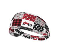 Bandeau pour cheveux Rustic Cabin Wild Lodge Bear, bandeau élastique unisexe, bandeau évacuant l'humidité pour le sport, la course à pied, le yoga.