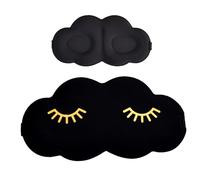 Bandeau pour dormir, cache-yeux pour dormir, Les stores en mousse en forme de se plient pour, Bandeau de sommeil ergonomique à bouton réglable, housse de sommeil multifonctionnelle pour voyage