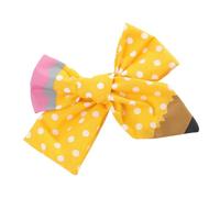 Bandeau pour enseignant - Tissu élastique enveloppant - Ornement de ruban en polyester - Bandeau turban sur le thème scolaire - Anneau en tissu léger | Vêtements
