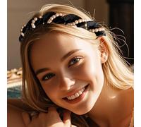 Bandeau Pour Femmes Cheveux - Bandeaux Crâne Haut Confortables | Accessoire Bandeau de Coiffure Élégant pour Femmes pour Sports, Gym, Entraînement, École, Fêtes, Mariages, Vacances
