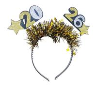 Bandeau Pour La Bonne Année - 3D Réfléchissant Festif Confortable Couvre-Chef | Bandeau Pour Fille Et Accessoire De Tête | Pour Couple Famille Hommes Femmes Adultes Intérieur Extérieur Fêtes