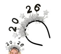 Bandeau Pour La Nouvelle Année 2026,Décorations De Fête À Paillettes,Couvre-Chef De Fête Accessoires De Nouvel An - Pour Adulte, Filles, Amies, Petite Amie, Fille, Célébration, Noël, Mascarade