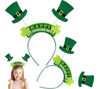 Bandeau pour la Saint-Patrick - Accessoires pour la Saint-Patrick - Pour hommes, femmes, enfants - Vert irlandais - Pour la Saint-Patrick - Accessoires pour cheveux - Bandeau irlandais