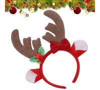 Bandeau Pour La Tête De Renne | Accessoires De Fête Serre-Tête - Serre-Tête À Cornes De Cerf Pour Le Lavage Du Visage,Pour Mariage Fête Camping Pique-Nique Barbecue Arrière-Cour Soirée Rassemblement D