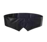 Bandeau pour les yeux cosplay de Satoru Gojo en cuir synthétique pour fans de Jujutsu Kaisen