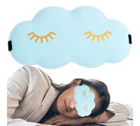 Bandeau pour les yeux pour dormir, cache-yeux pour dormir, mousse en forme de , housse de couchage ergonomique multifonction avec réglable pour le lit