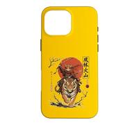Bandeau pour Les Yeux Samouraï Chat Chevauchant Tigre Japonais Guerrier Art Coque pour iPhone 16 Pro Max