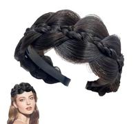 Bandeau pour tresse de cheveux - Fishbone Twist Hoop, poignée en dents durable, couvre-chef de style tressé, design léger et flexible | Accessoire de cheveux tendance pour femme, fête quotidienne