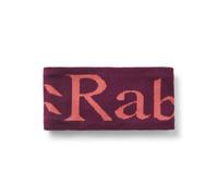 Rab – Bandeau tricoté avec logo – Mulberry/Hibiscus – Taille unique