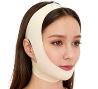 Bandeau Raffermissant Visage - Enveloppe de Sculpture du Menton | Sangle Anti Relâchement Faciale | pour Hommes Femmes Mère Amie Famille à la Maison en Voyage et pour le Sommeil
