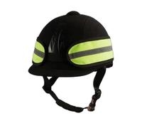 Bandeau réfléchissant pour casque d'équitation Horze Jaune TU