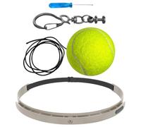 Bandeau Reflex avec balle de boxe - Ensemble d'entraînement de réaction de frappe, outil de coordination de vitesse | Casque réglable pour hommes, femmes, débutants, adolescents, salle de sport, salon