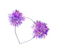 Bandeau réglable scintillant confortable pour fête d'anniversaire pour cosplay et fêtes de fin d'année, spectacles de théâtre