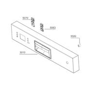 Bandeau (repère 3010) Lave-vaisselle 1745980529 BEKO