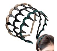 Bandeau rétro avec tête de mort - Bandeau vintage avec anneau à dents | Couvre-chef tendance | Ajustement confortable | Accessoires tendance pour un usage quotidien pour filles, voyage, maison