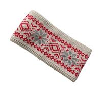 Bandeau rétro imprimé animal en tissu tricoté doux, chaud et confortable pour temps froid, accessoire pour cheveux pour diverses occasions en tricot léopard