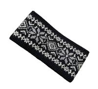 Bandeau rétro imprimé animal en tissu tricoté doux, chaud et confortable pour temps froid, accessoire pour cheveux pour diverses occasions en tricot léopard