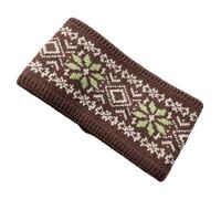 Bandeau rétro imprimé animal en tissu tricoté doux, chaud et confortable pour temps froid, accessoire pour cheveux pour diverses occasions en tricot léopard