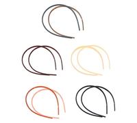 Bandeau Rigide Cheveux en Plastique 10 Pièces, Style Candy Couleur Aléatoire